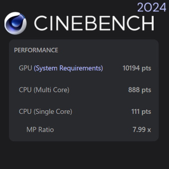 Core i7-13620H, CINEBENCH 2024, TUF Gaming F15 FX507VV
